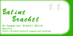balint brachtl business card